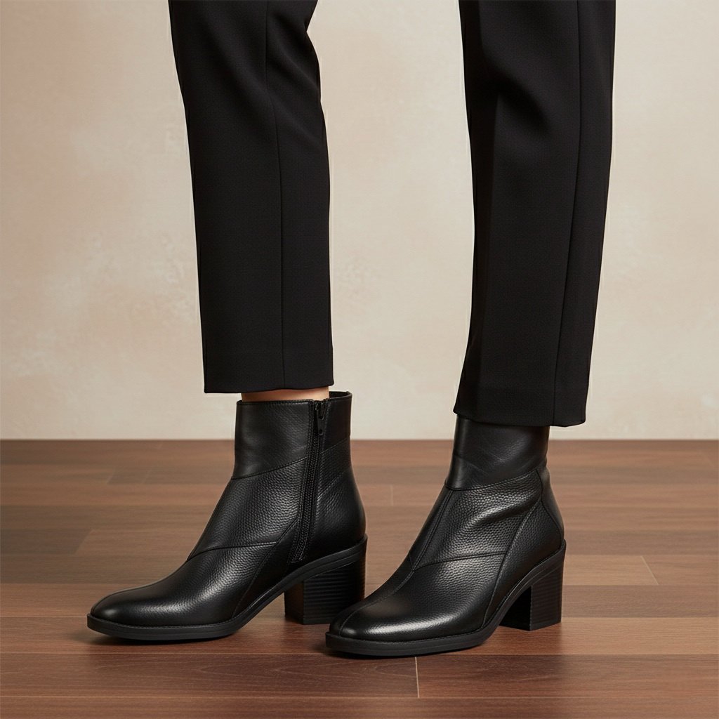 بوت چرم زنانه BR 3137