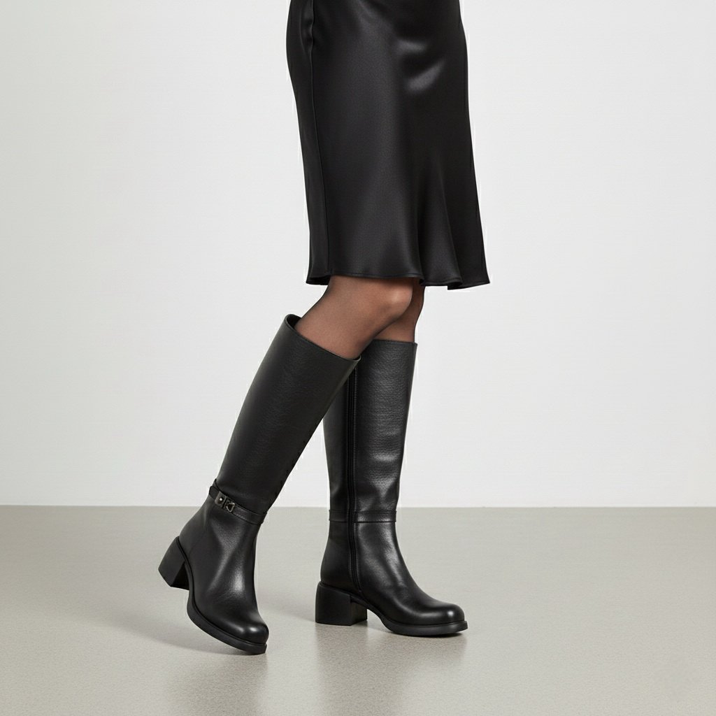 بوت چرم زنانه  BR 3168