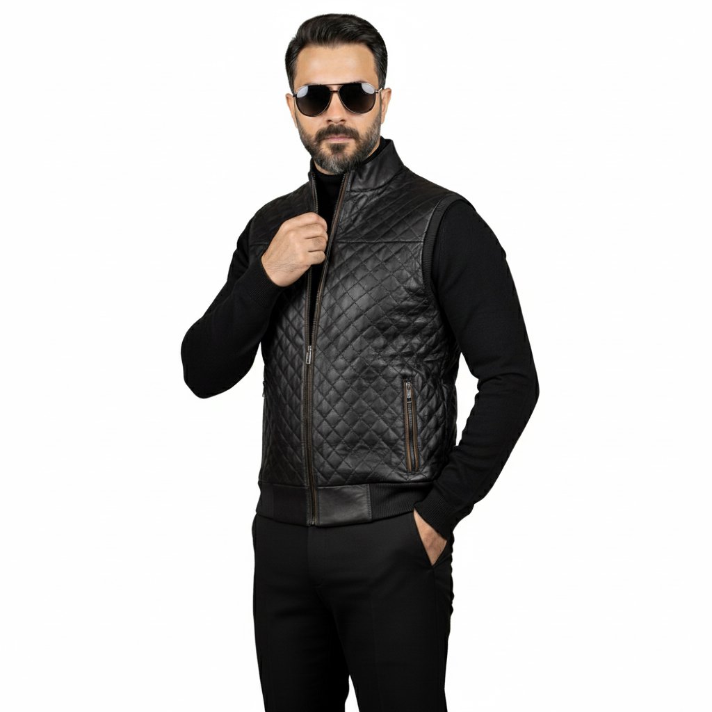 پافر چرم مردانه رایا