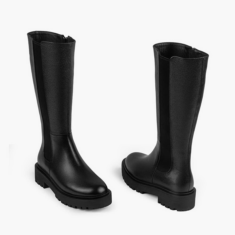 بوت چرم زنانه B&H 359