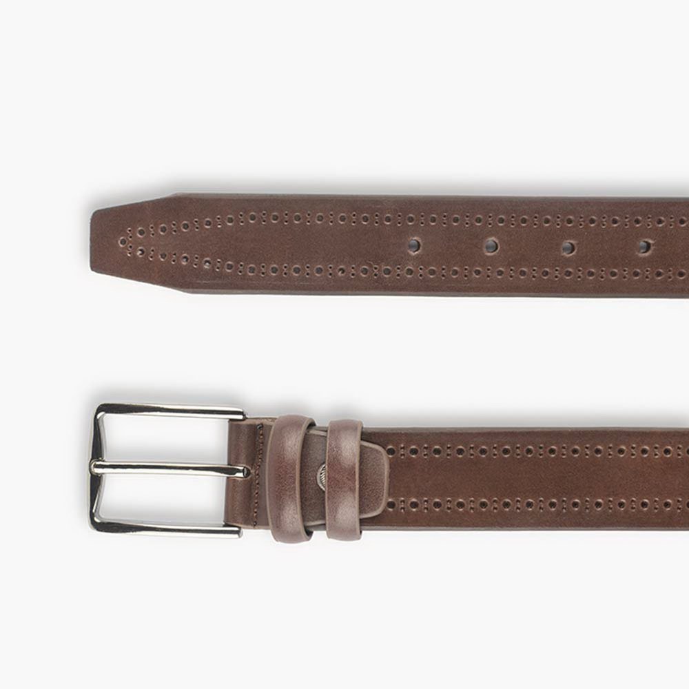 کمربند چرم مردانه  AK 139