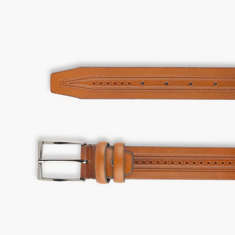 کمربند چرم مردانه AK 136