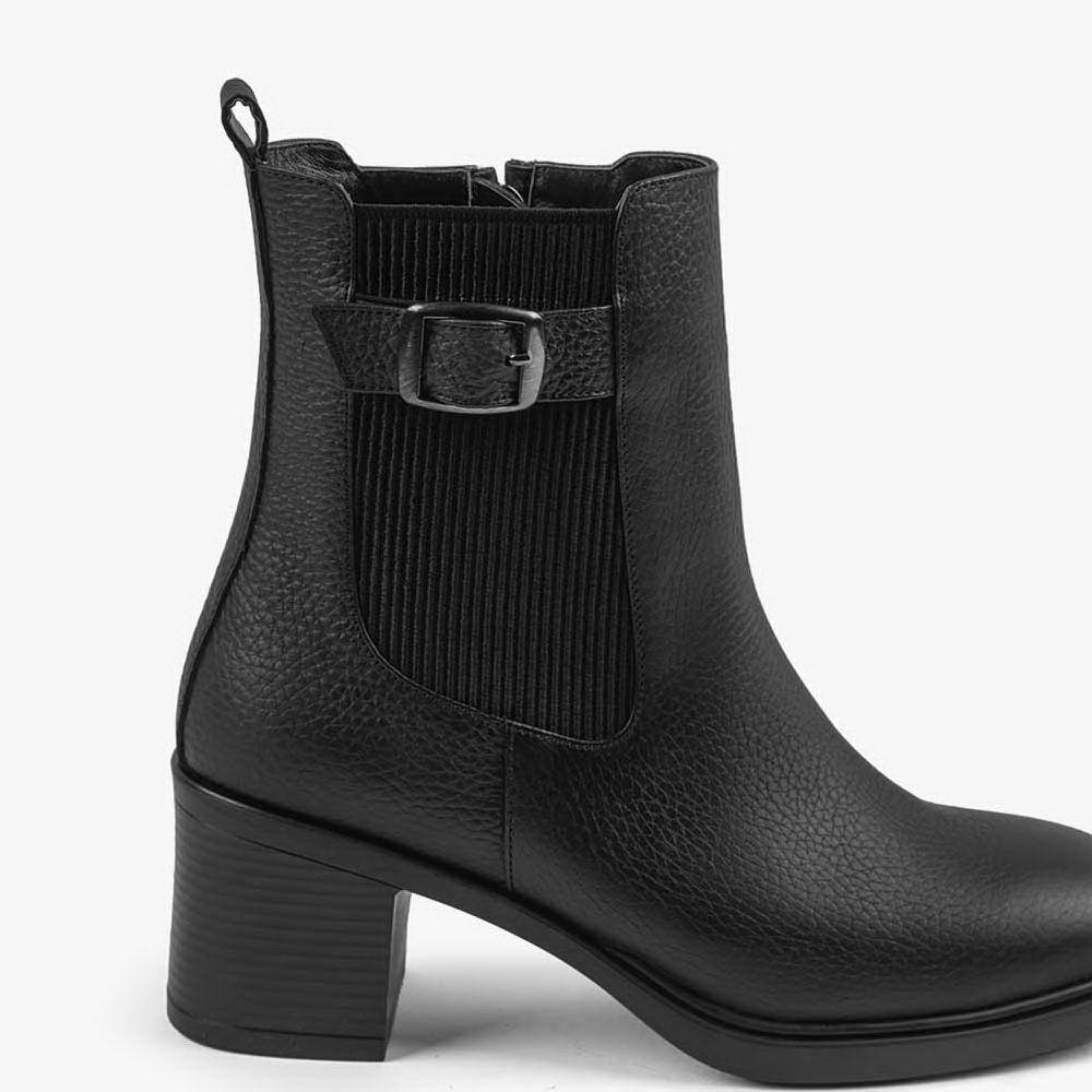 بوت چرم زنانه kh 909