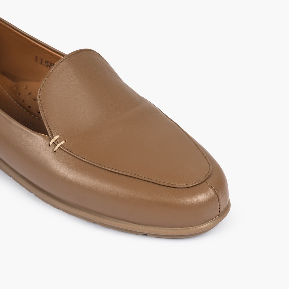 کفش چرم زنانه 1158 BR